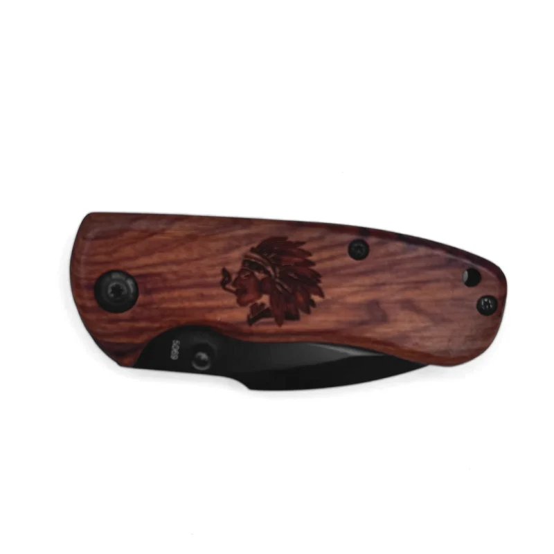 Canivete JH Boker Inox Cabo de Madeira