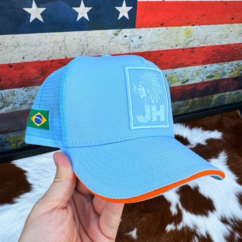 Boné JH Trucker Azul BB - Imagem 6
