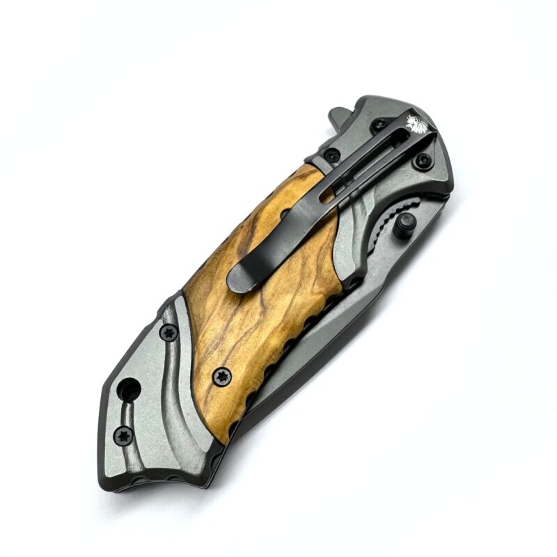 Canivete JH Wood Inox Cabo em Madeira - Imagem 3