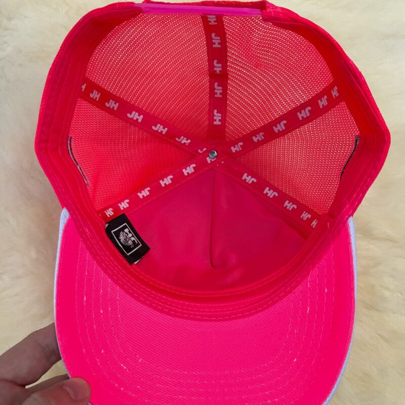 Boné JH Trucker Rosa Neon - Imagem 6