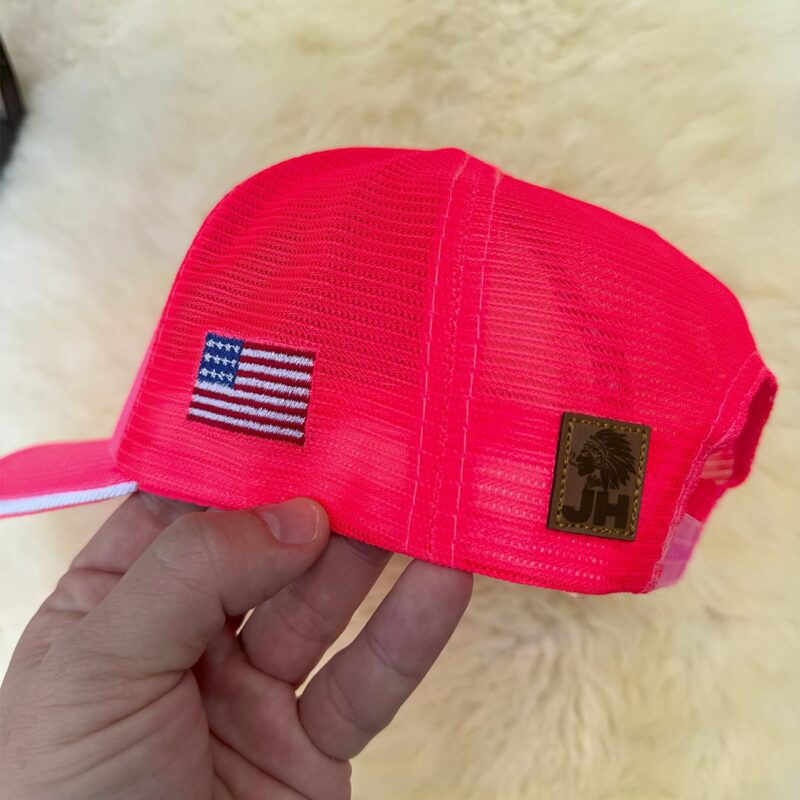 Boné JH Trucker Rosa Neon - Imagem 7