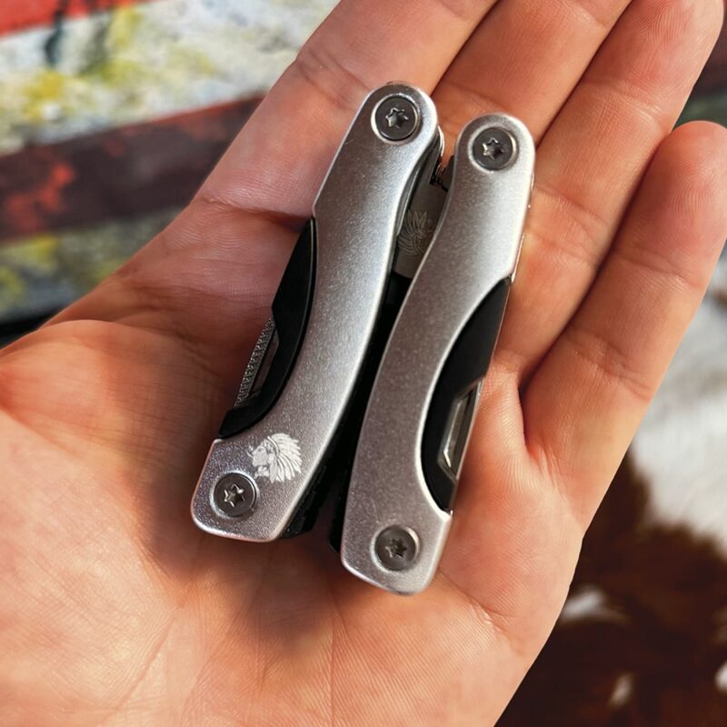 Alicate Canivete JH Multi Militar JH Inox 9 x 1 Prata - Imagem 4