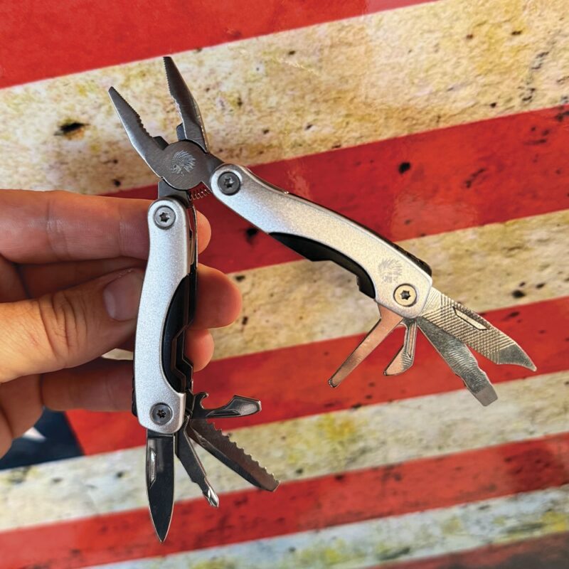 Alicate Canivete JH Multi Militar JH Inox 9 x 1 Prata - Imagem 2