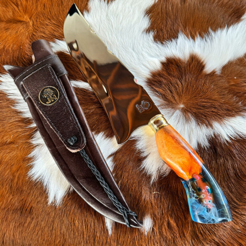 Faca Artesanal Personalizada JH Pescador M2