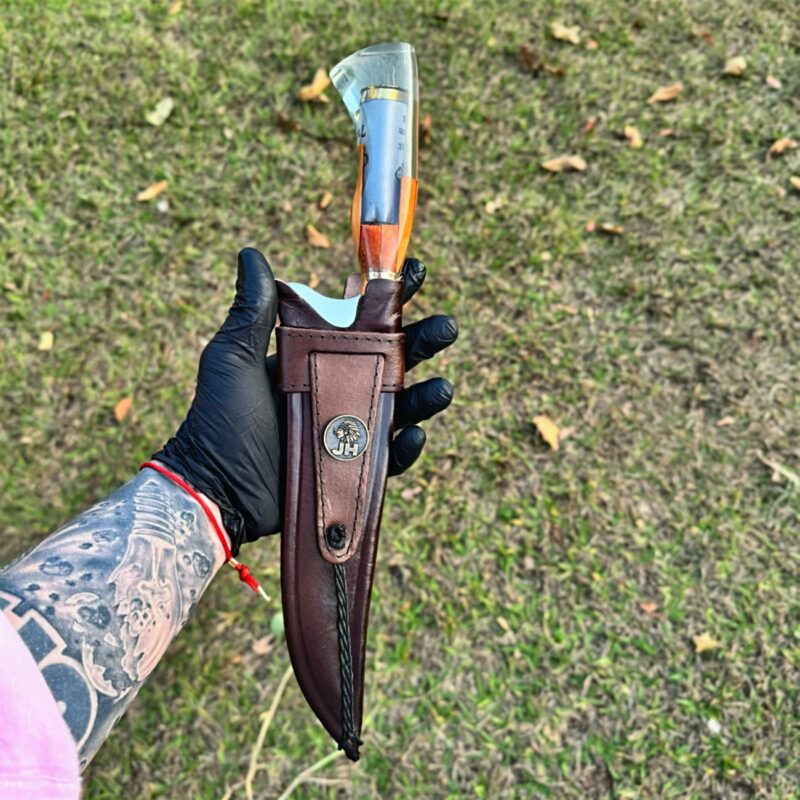 Faca Artesanal Personalizada JH Caçador Bala12 M2 - Imagem 3