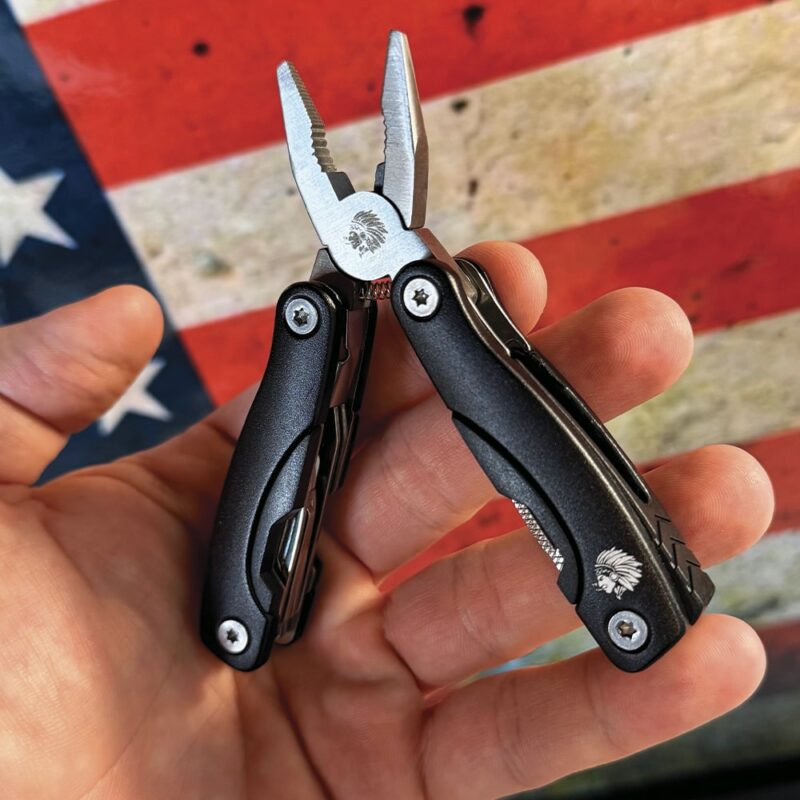 Alicate Canivete JH Multi Militar JH Inox 9 x 1 Preto - Imagem 5