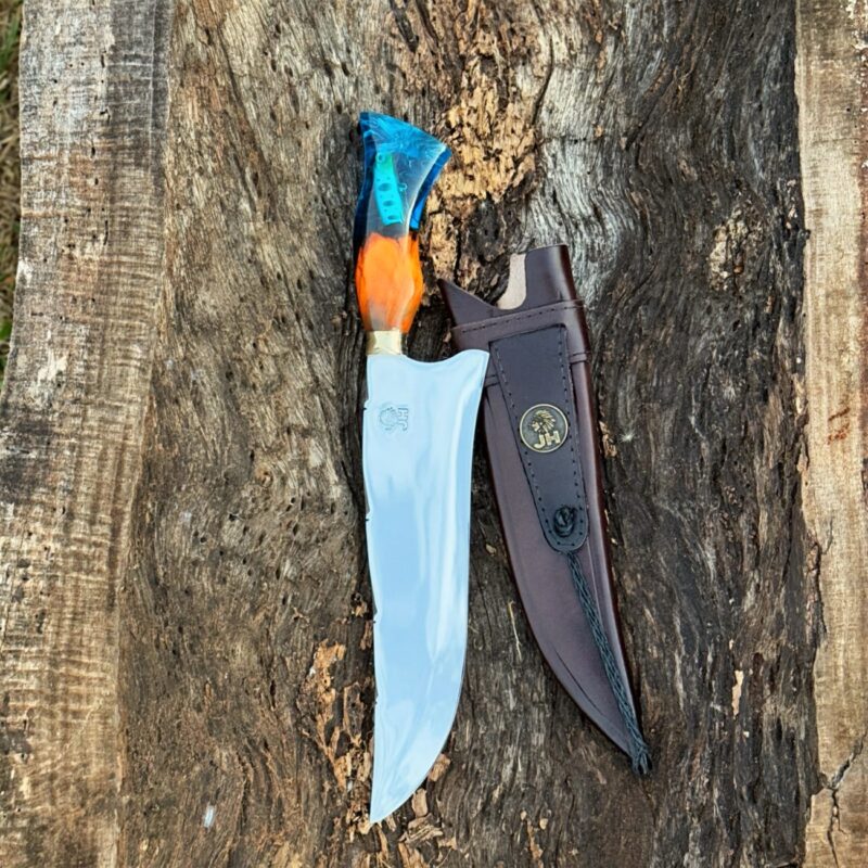 Faca Artesanal Personalizada JH Pescador M4 - Imagem 3