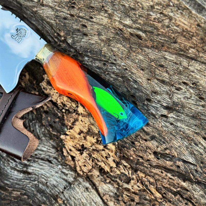 Faca Artesanal Personalizada JH Pescador M5 - Imagem 4
