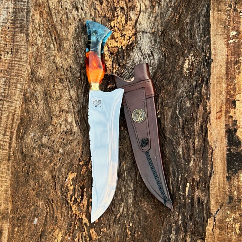 Faca Artesanal Personalizada JH Pescador M7 - Imagem 3