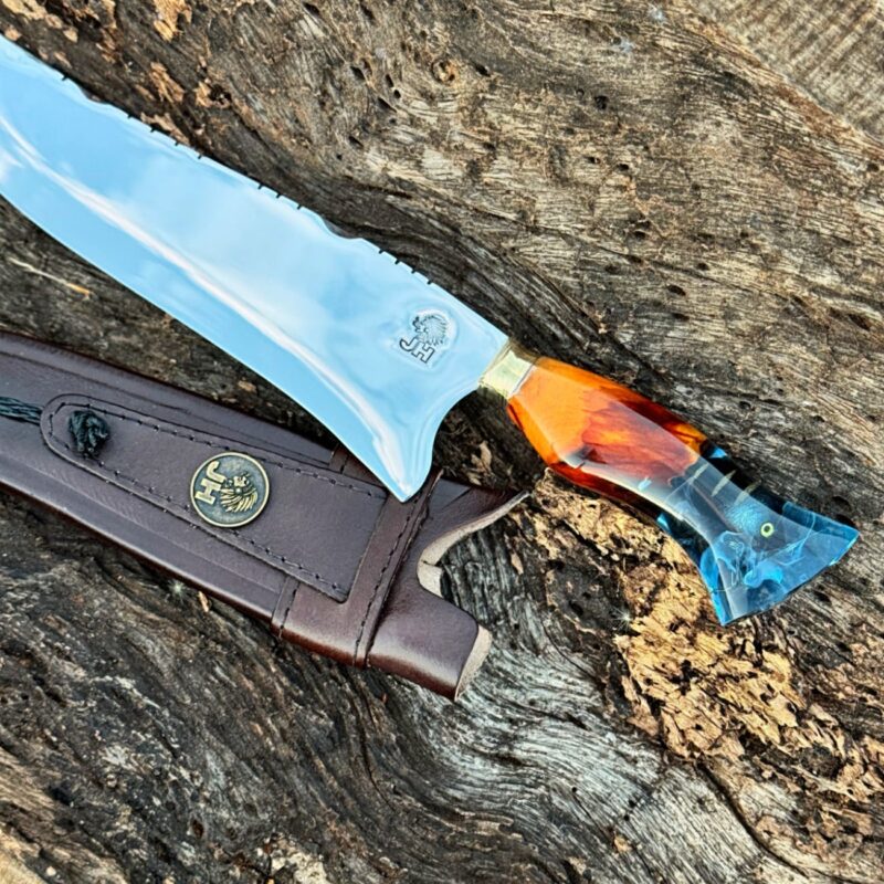 Faca Artesanal Personalizada JH Pescador M7 - Imagem 5