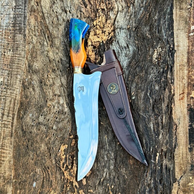 Faca Artesanal Personalizada JH Pescador M8 - Imagem 3