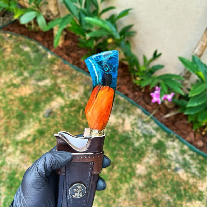 Faca Artesanal Personalizada JH Pescador M11 - Imagem 3