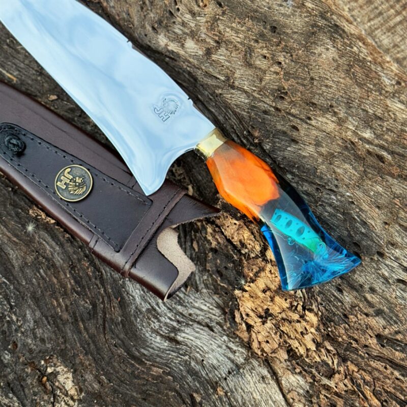 Faca Artesanal Personalizada JH Pescador M4 - Imagem 4
