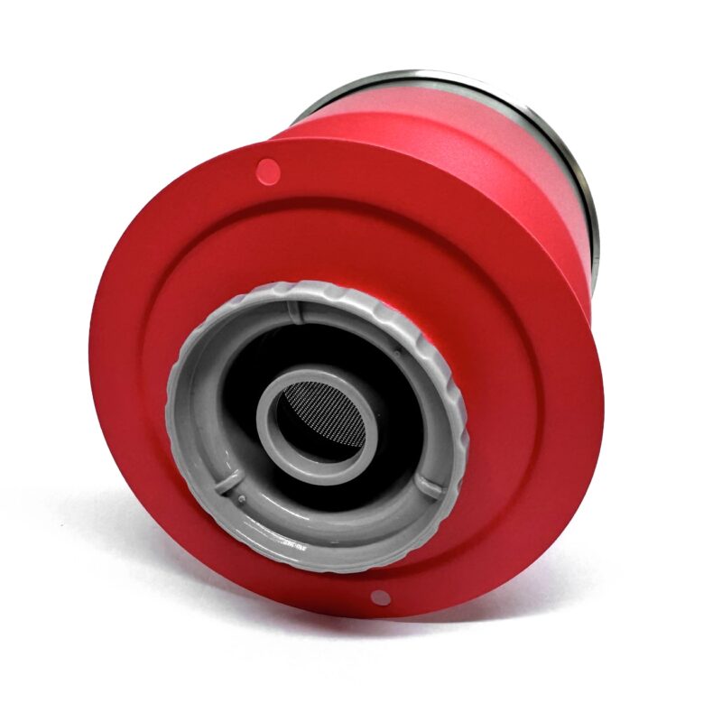 Cafeteira Premium JH em Aço Inox Vermelho - Imagem 3