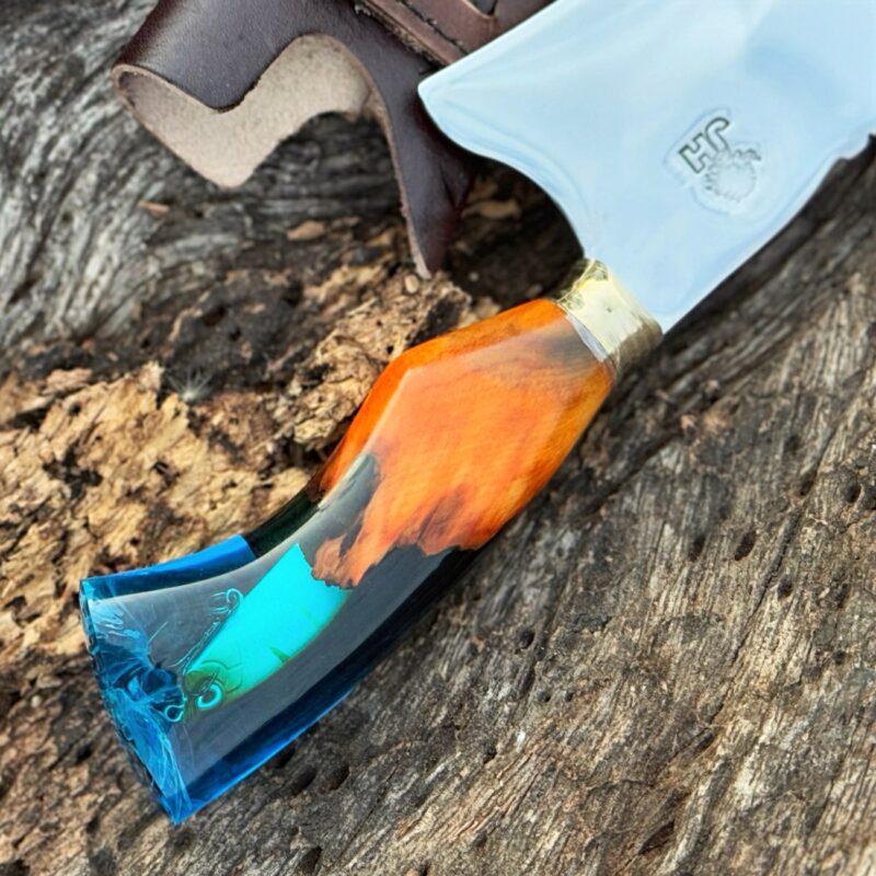 Faca Artesanal Personalizada JH Pescador M10 - Imagem 3