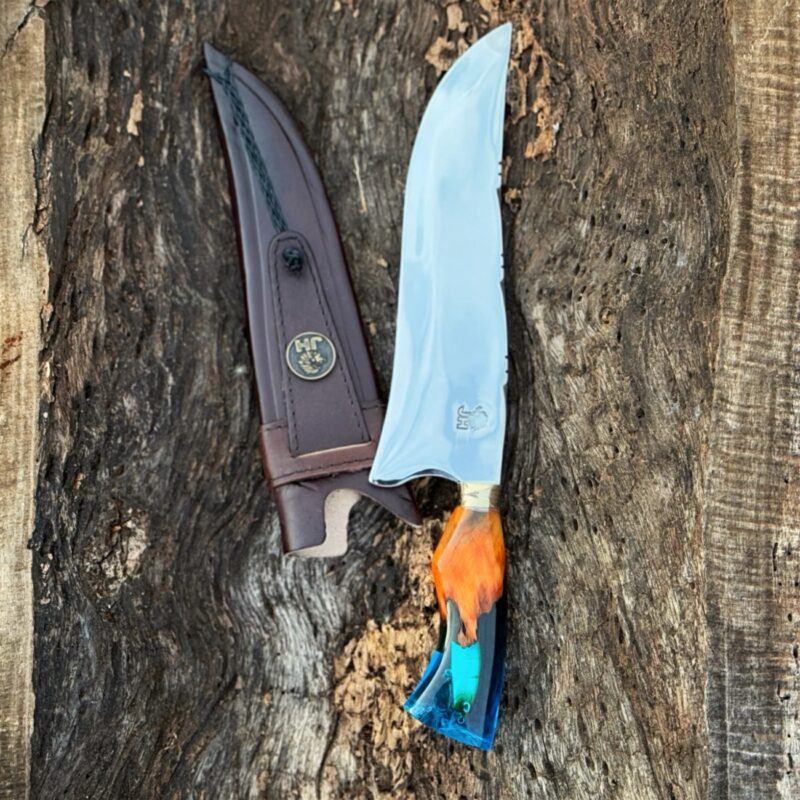 Faca Artesanal Personalizada JH Pescador M10 - Imagem 5