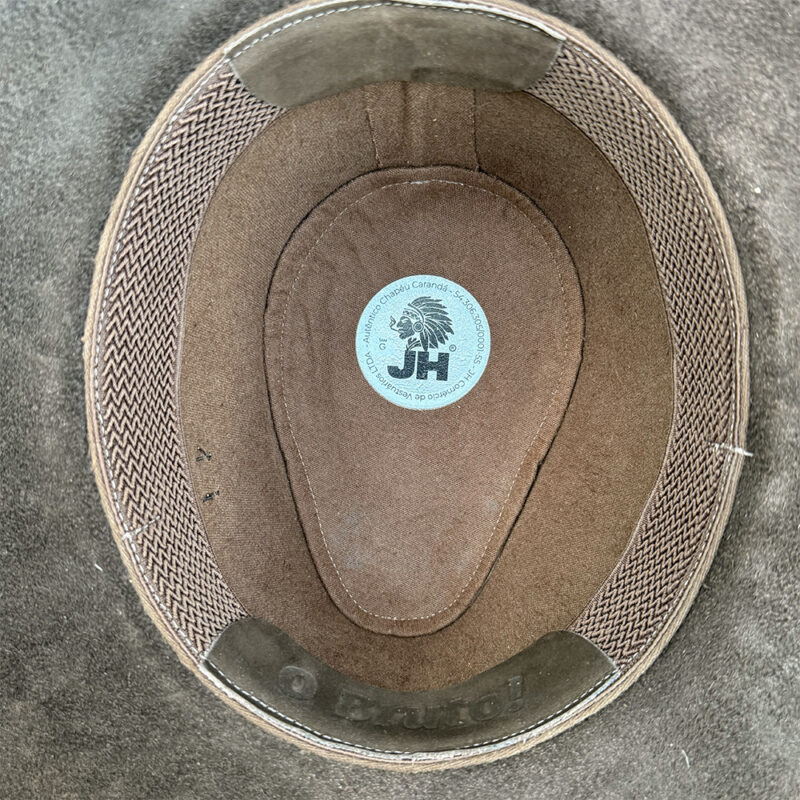 Chapéu JH Social Couro Marrom - Imagem 4