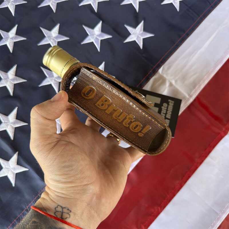 Porta Cachaça JH em Couro S4 - Imagem 4