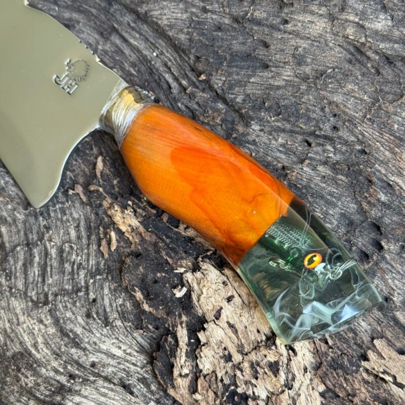 Faca Artesanal Personalizada JH Pescador M16 - Imagem 3
