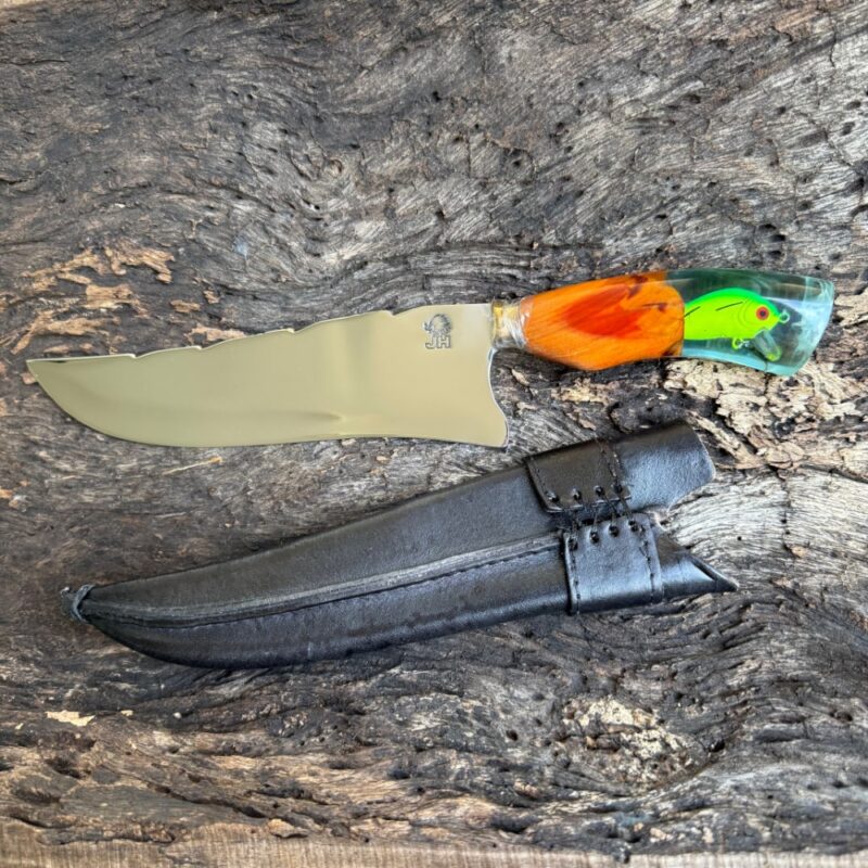 Faca Artesanal Personalizada JH Pescador M12